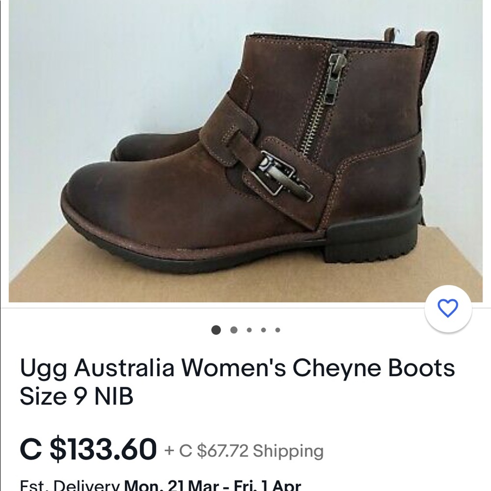 Brand New Ugg Women’s Cheyne Boots - US Size 6